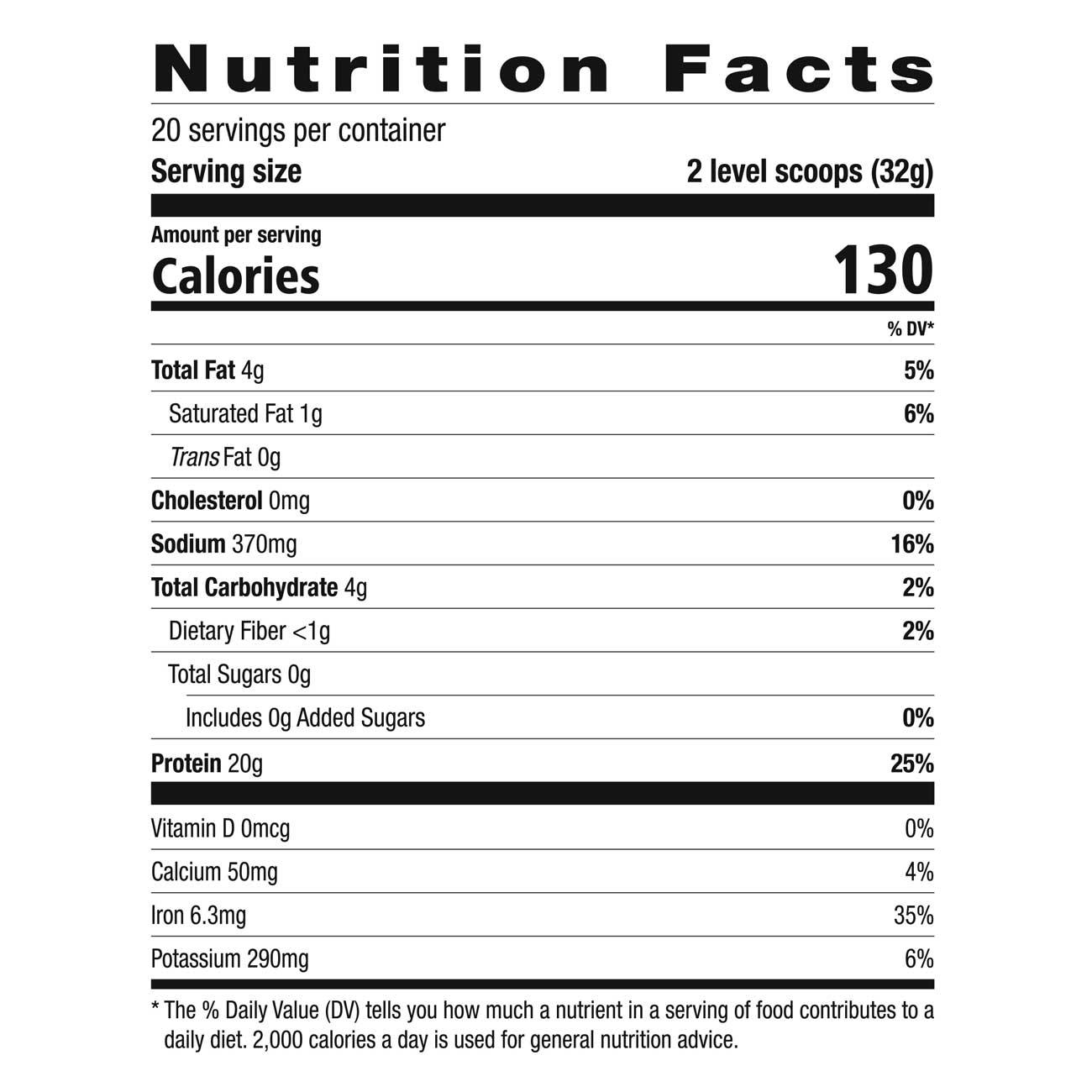 HERBALIFE V Plant-Based Protein Shake: Chocolate (20 servings)