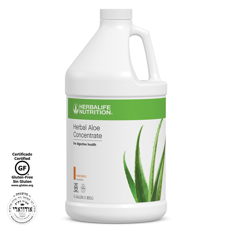 Aloe herbal listo para beber: 1 pinta