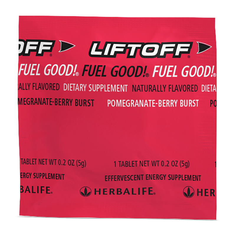 Liftoff® Pomegranate-Berry Burst 10 Tablets - Herbalife Distributor