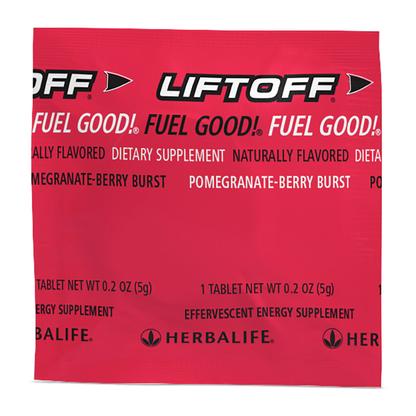 Liftoff® Pomegranate-Berry Burst 10 Tablets - Herbalife Distributor