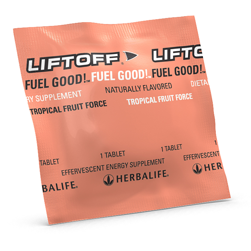Liftoff® Tropical Fruit Force 10 Tablets - Herbalife Distributor