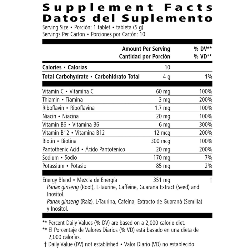 Liftoff® Tropical Fruit Force 10 Tablets - Herbalife Distributor