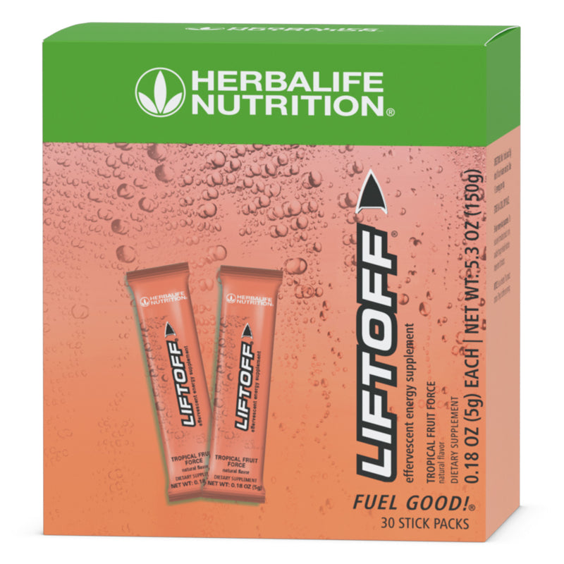 Liftoff®: Tropical Fruit Force Stick Packs - Herbalife Distributor