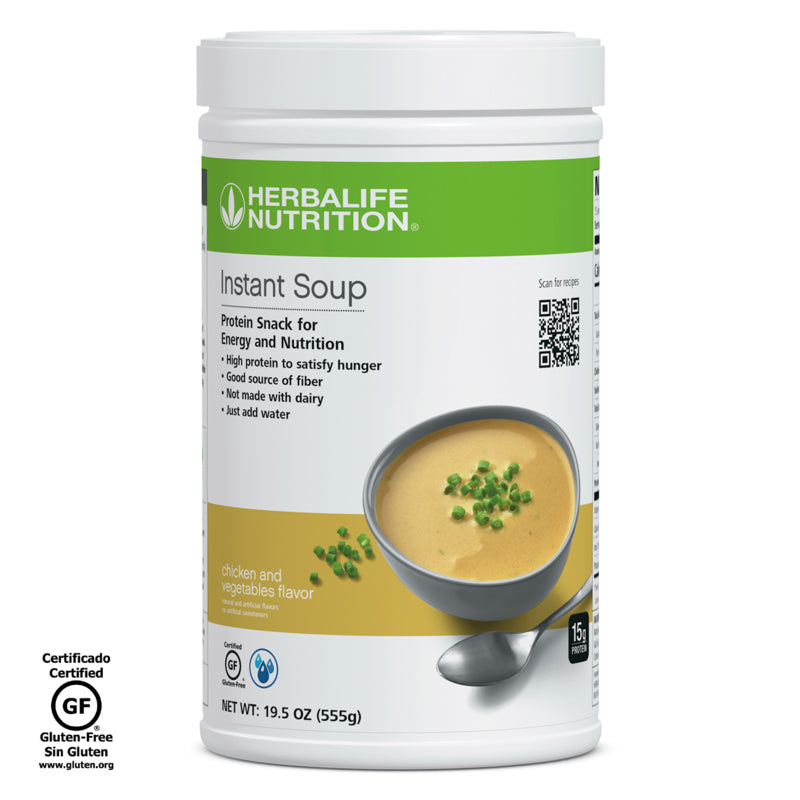 Instant Soup: Chicken and vegetables flavor - Herbalife Distributor