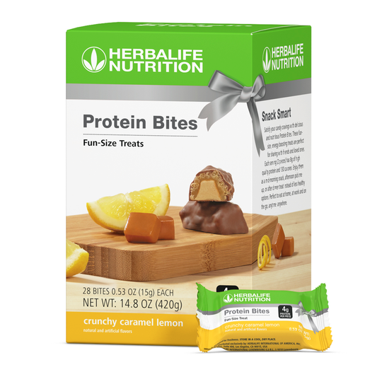 Protein Bites: Crunchy Caramel Lemon - Herbalife Distributor