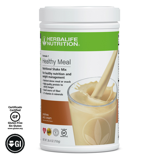 Formula 1 Healthy Meal Nutritional Shake Mix: Pralines and Cream 750 g - Herbalife Distributor