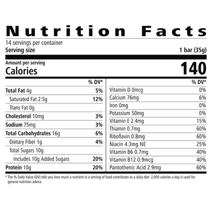 Protein Bar Deluxe: Citrus Lemon 14 Bars per Box - Herbalife Distributor