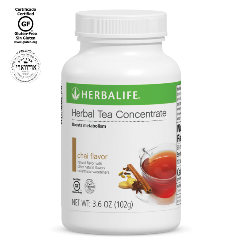 Herbal Tea Concentrate: Chai with non-GM Ingredient 3.53 Oz. - Herbalife Distributor