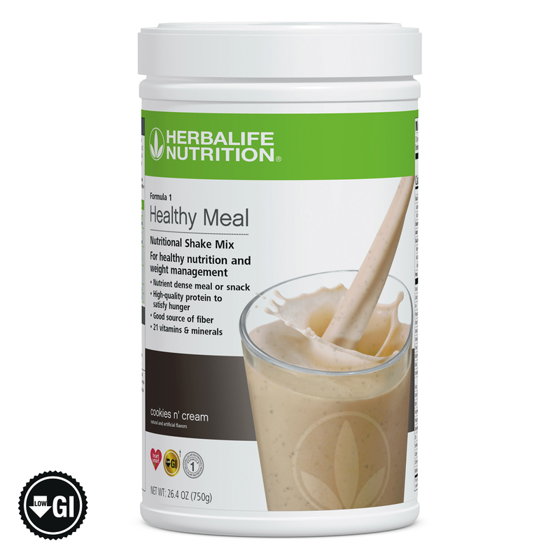 Formula 1 Healthy Meal Nutritional Shake Mix: Cookies 'n Cream 750g - Herbalife Distributor