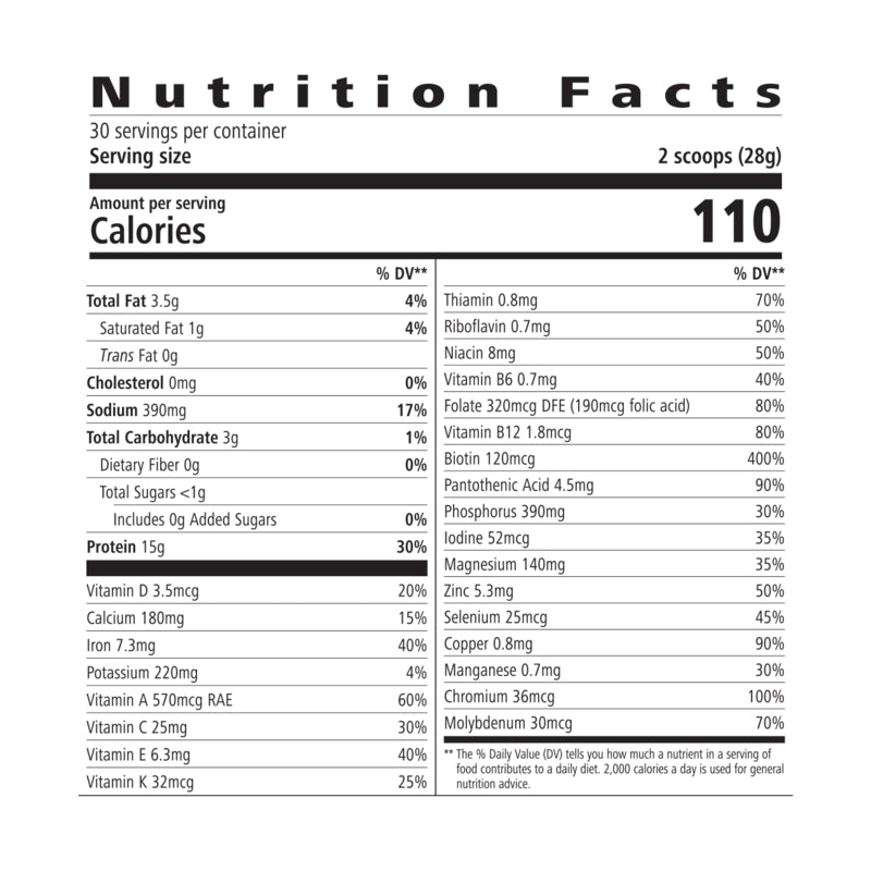 Protein Drink Mix: Vanilla 840 g - Herbalife Distributor