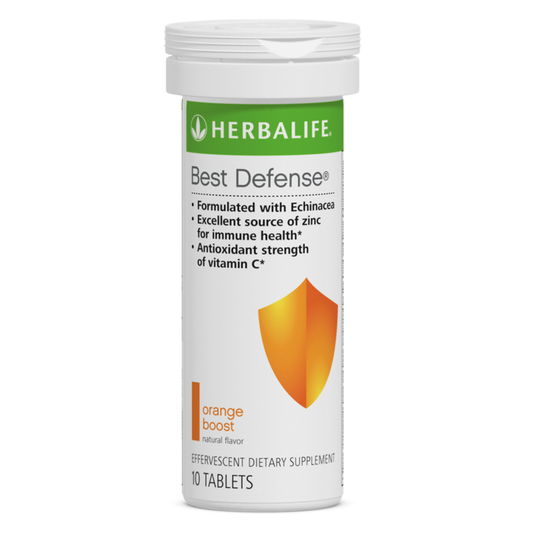 Best Defense®: Orange Boost 10 Tablets per Tube - Herbalife Distributor